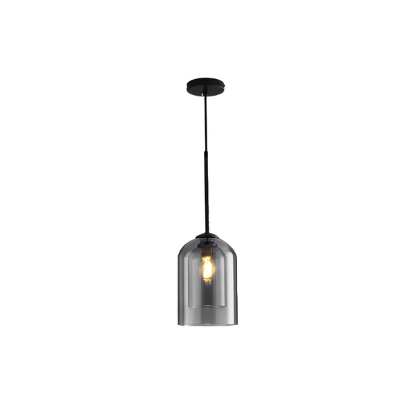 Luminária Pendente Moderna Minimalista Metal Vidro Bazaar - ORNE™ — decor studio