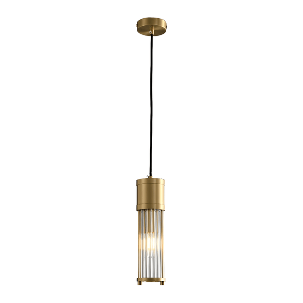 Luminária Pendente Moderna Minimalista Metal Vidro Bazzalo - ORNE™ — decor studio