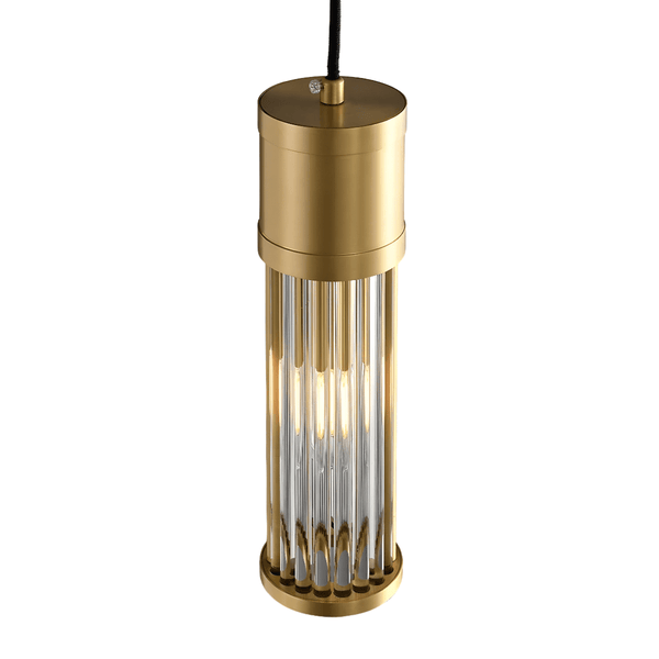 Luminária Pendente Moderna Minimalista Metal Vidro Bazzalo - ORNE™ — decor studio