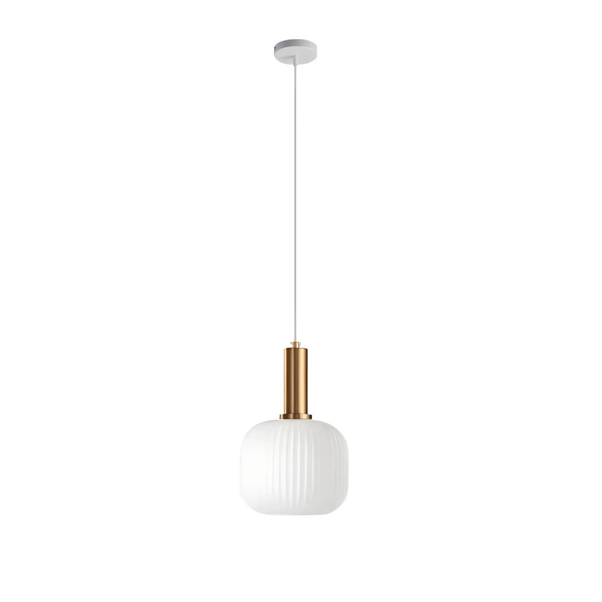 Luminária Pendente Moderna Minimalista Metal Vidro Colors Halo - ORNE™ — decor studio