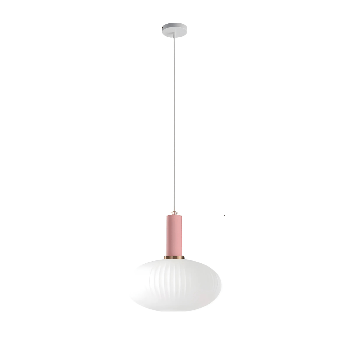 Luminária Pendente Moderna Minimalista Metal Vidro Colors Halo - ORNE™ — decor studio