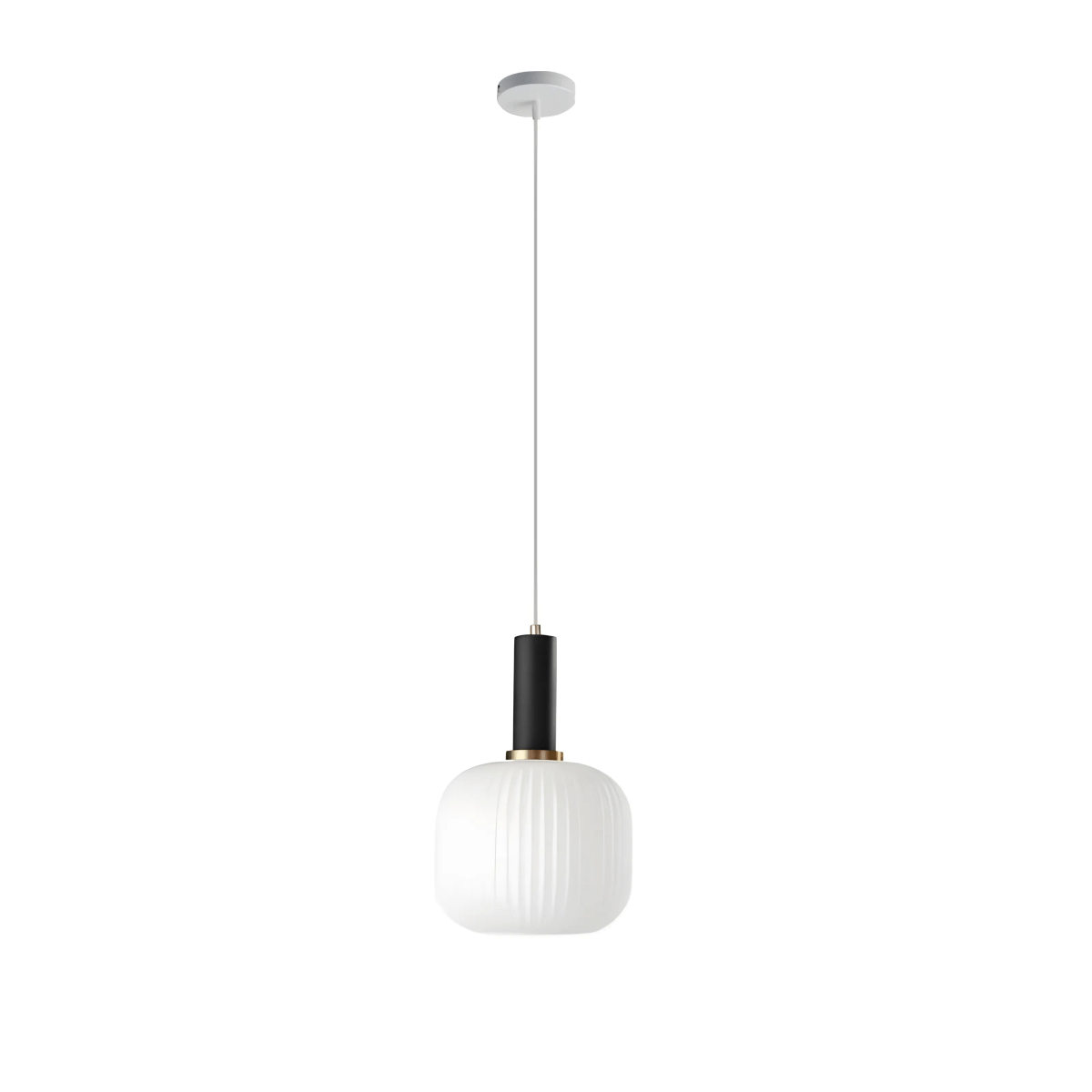 Luminária Pendente Moderna Minimalista Metal Vidro Colors Halo - ORNE™ — decor studio