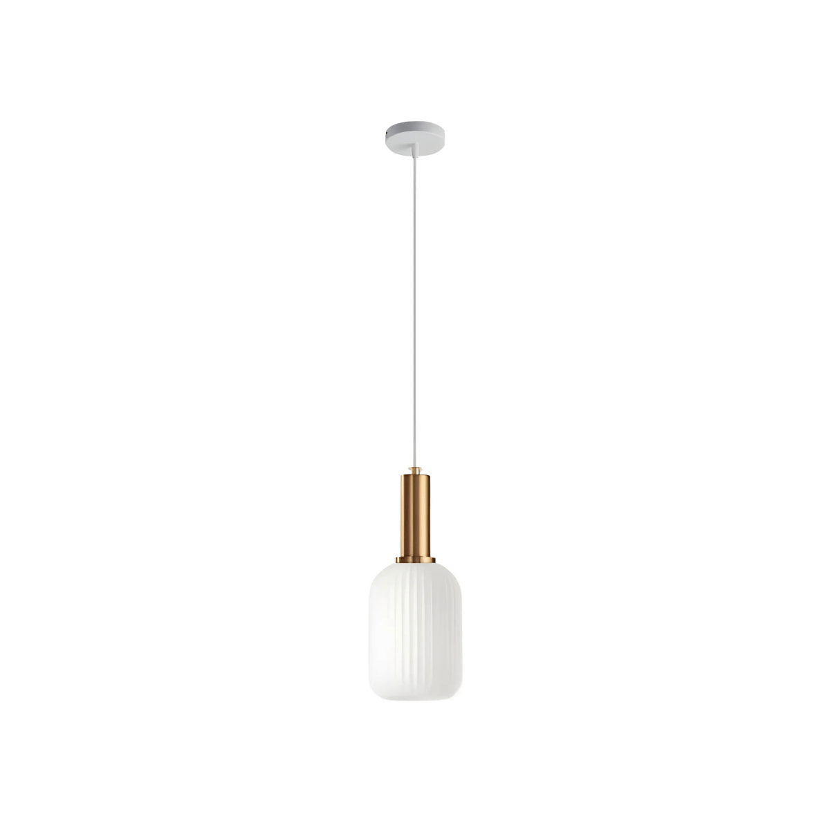 Luminária Pendente Moderna Minimalista Metal Vidro Colors Halo - ORNE™ — decor studio