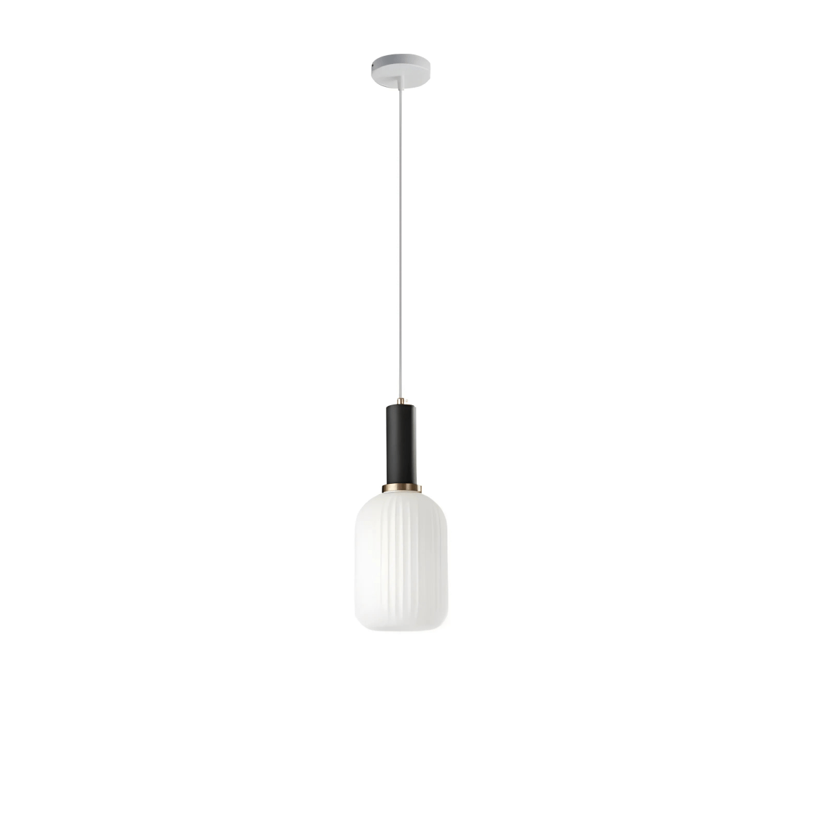 Luminária Pendente Moderna Minimalista Metal Vidro Colors Halo - ORNE™ — decor studio