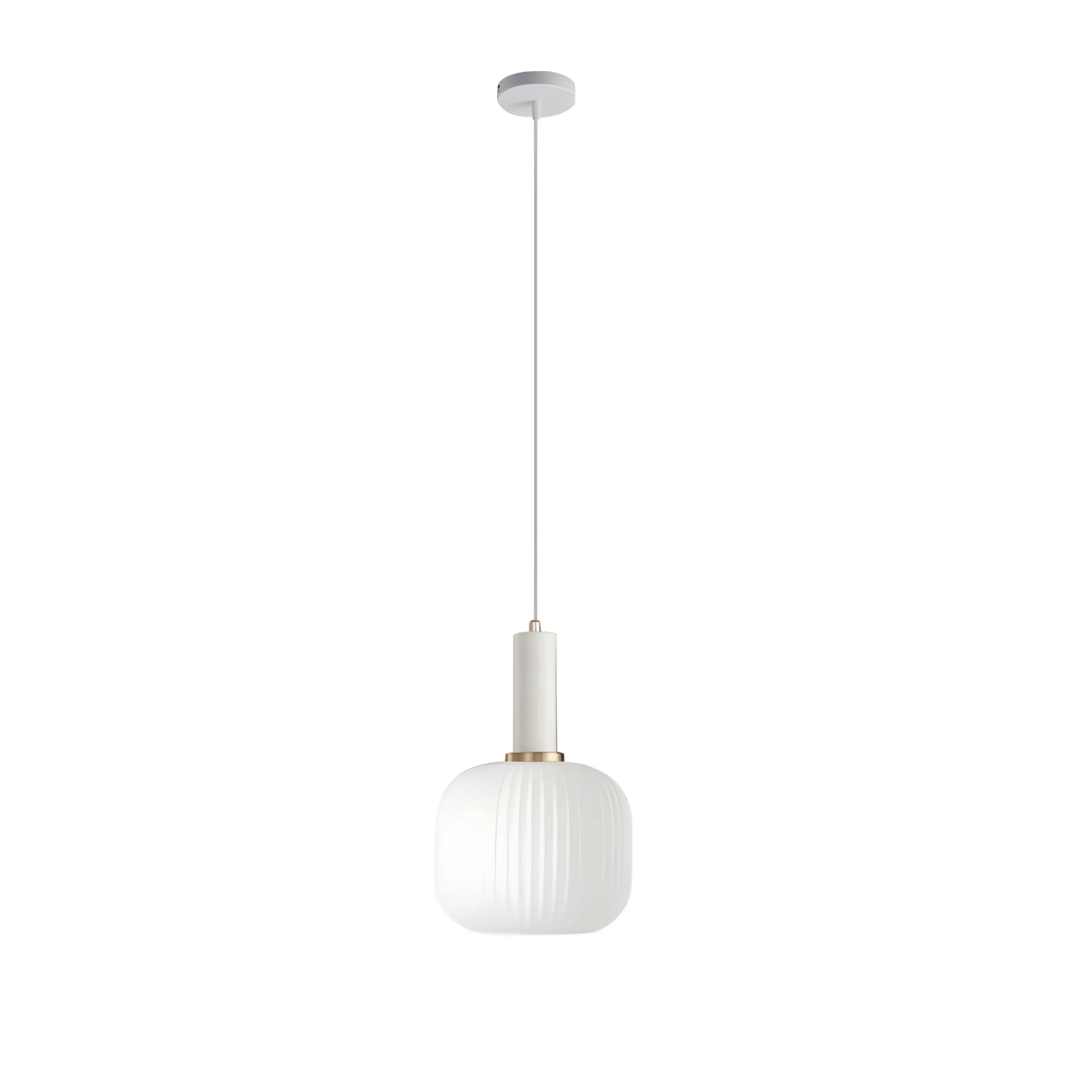 Luminária Pendente Moderna Minimalista Metal Vidro Colors Halo - ORNE™ — decor studio