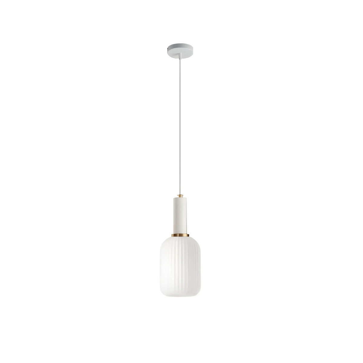 Luminária Pendente Moderna Minimalista Metal Vidro Colors Halo - ORNE™ — decor studio