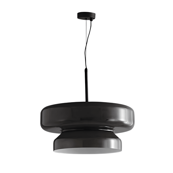 Luminária Pendente Moderna Minimalista Metal Vidro Densy - ORNE™ — decor studio