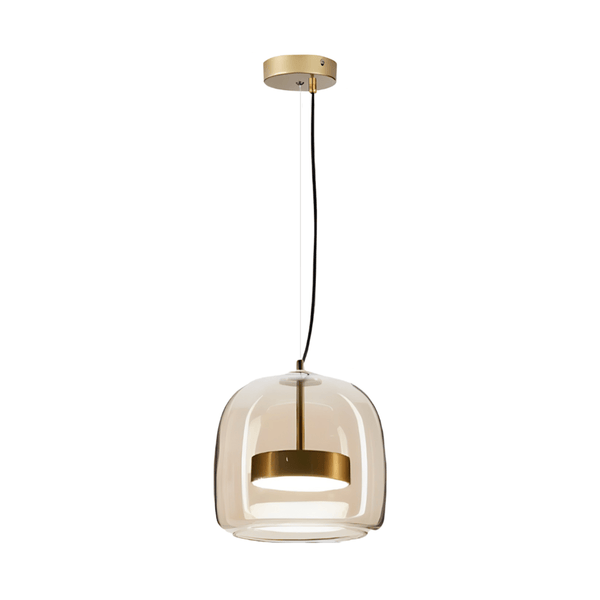 Luminária Pendente Moderna Minimalista Metal Vidro Gnitti - ORNE™ — decor studio