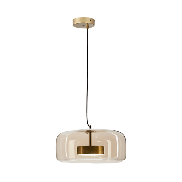 Luminária Pendente Moderna Minimalista Metal Vidro Gnitti - ORNE™ — decor studio