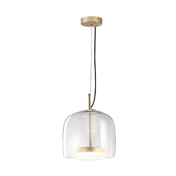 Luminária Pendente Moderna Minimalista Metal Vidro Gnitti - ORNE™ — decor studio