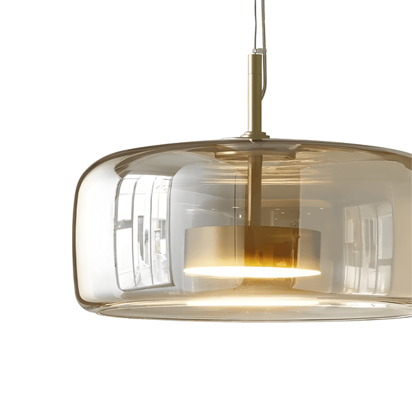 Luminária Pendente Moderna Minimalista Metal Vidro Gnitti - ORNE™ — decor studio
