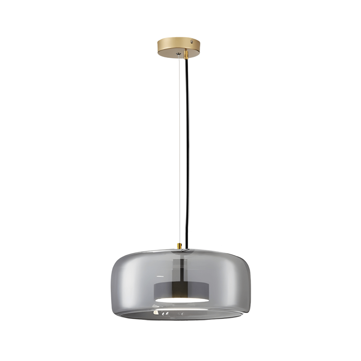 Luminária Pendente Moderna Minimalista Metal Vidro Gnitti - ORNE™ — decor studio