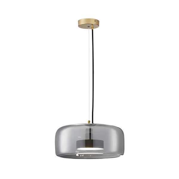 Luminária Pendente Moderna Minimalista Metal Vidro Gnitti - ORNE™ — decor studio