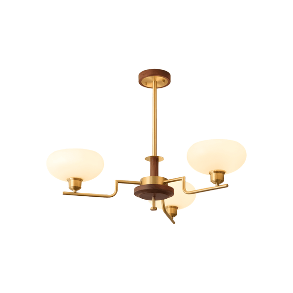 Luminária Pendente Moderna Minimalista Metal Vidro Gold Lumina - ORNE™ — decor studio