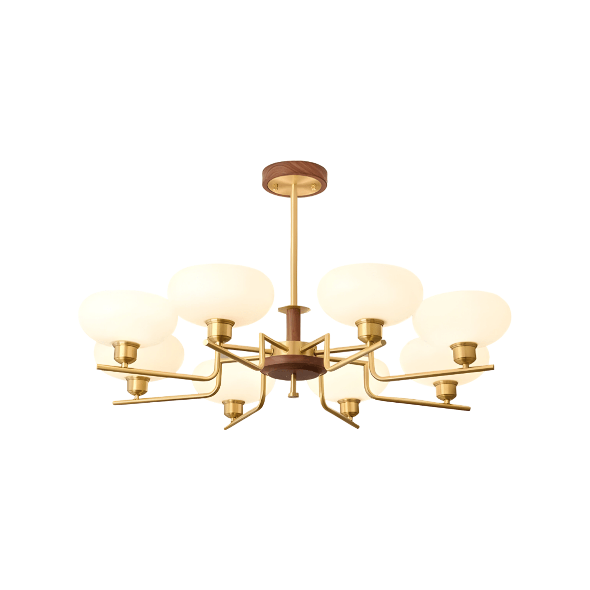 Luminária Pendente Moderna Minimalista Metal Vidro Gold Lumina - ORNE™ — decor studio