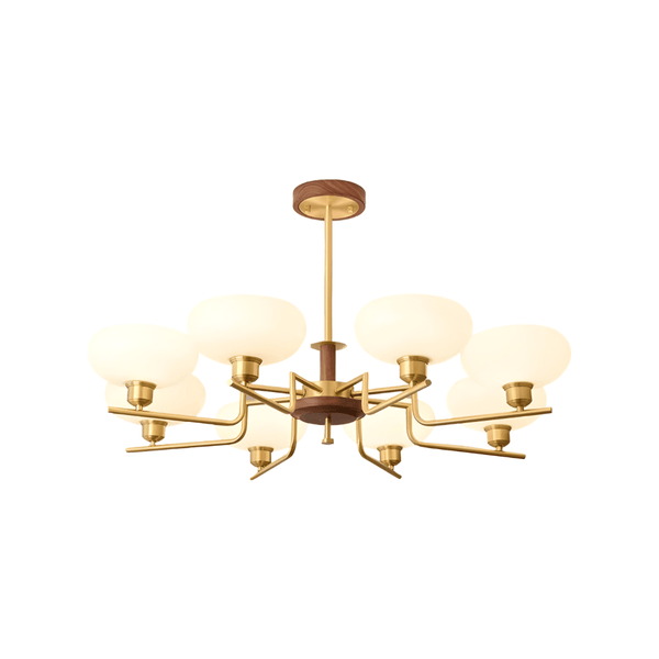 Luminária Pendente Moderna Minimalista Metal Vidro Gold Lumina - ORNE™ — decor studio