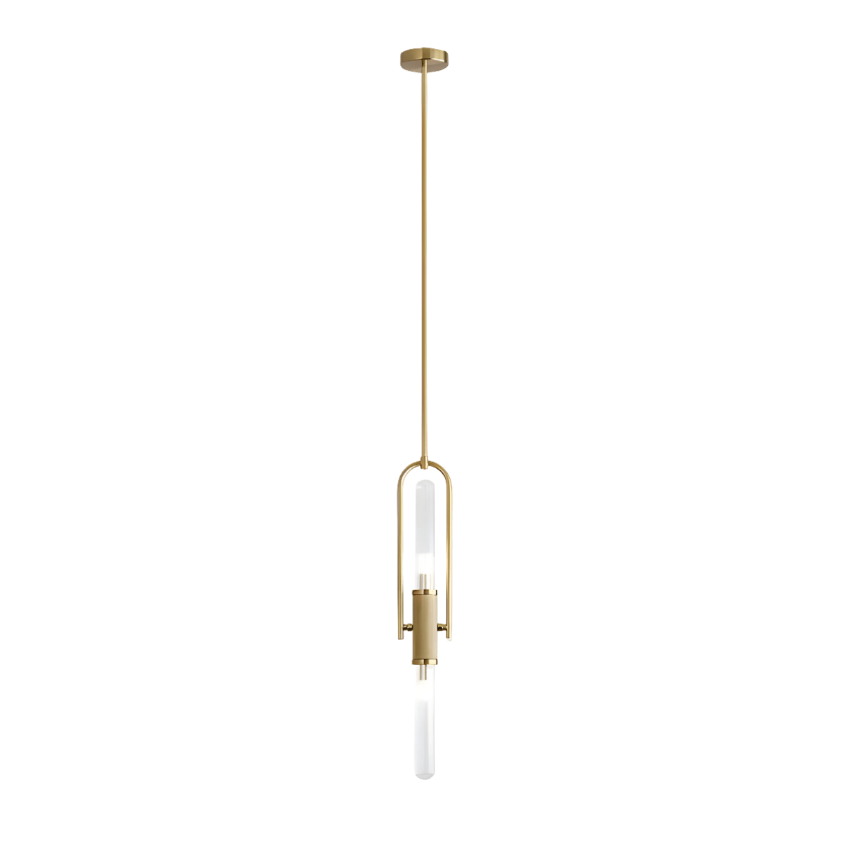 Luminária Pendente Moderna Minimalista Metal Vidro Halaro - ORNE™ — decor studio