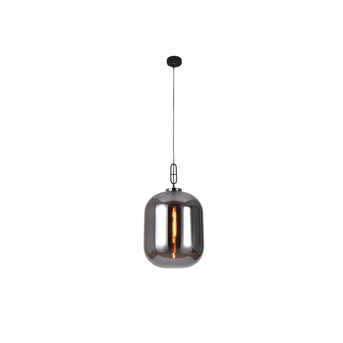Luminária Pendente Moderna Minimalista Metal Vidro Khao - ORNE™ — decor studio