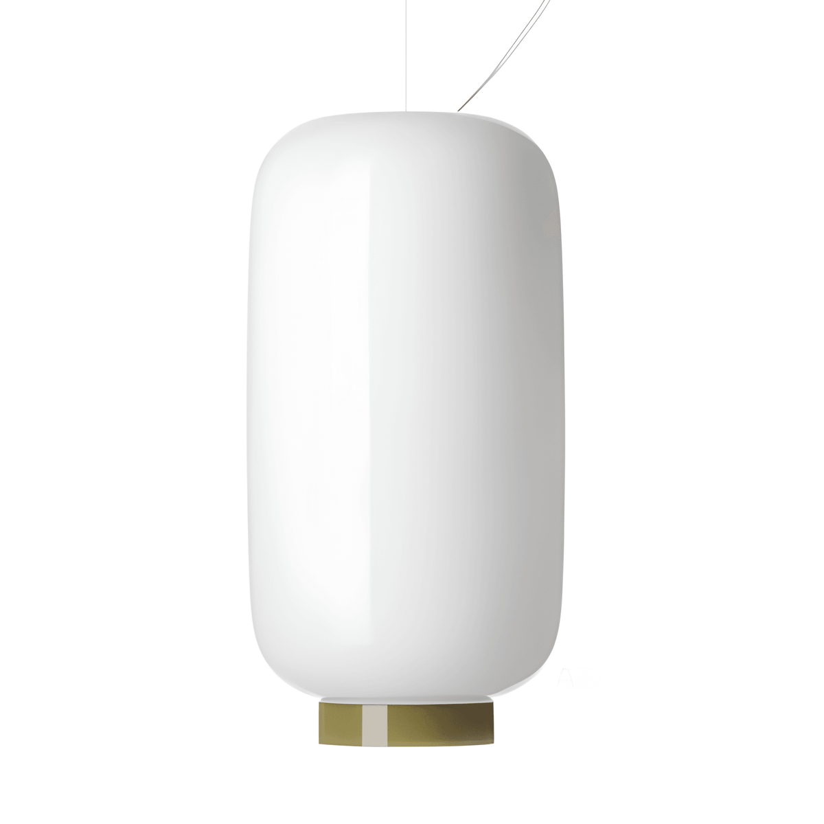 Luminária Pendente Moderna Minimalista Metal Vidro LED Glow - Branco e Verde / Ø22cm / Branco Neutro (4000K)