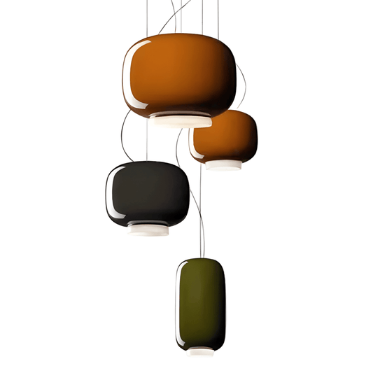 Luminária Pendente Moderna Minimalista Metal Vidro LED Glow - ORNE™ — decor studio