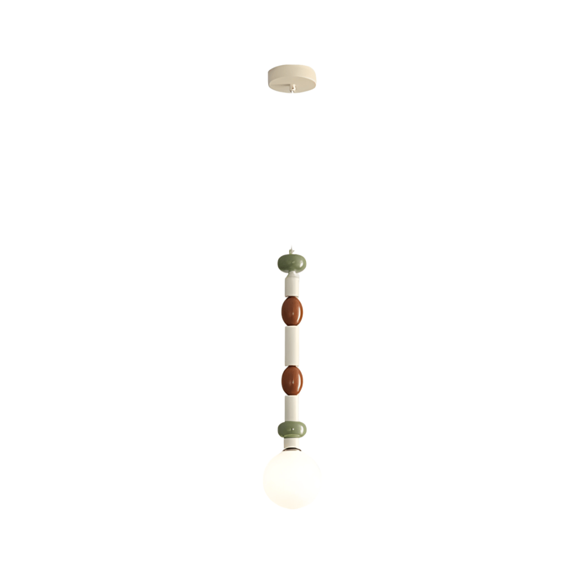 Luminária Pendente Moderna Minimalista Metal Vidro Lolli - ORNE™ — decor studio