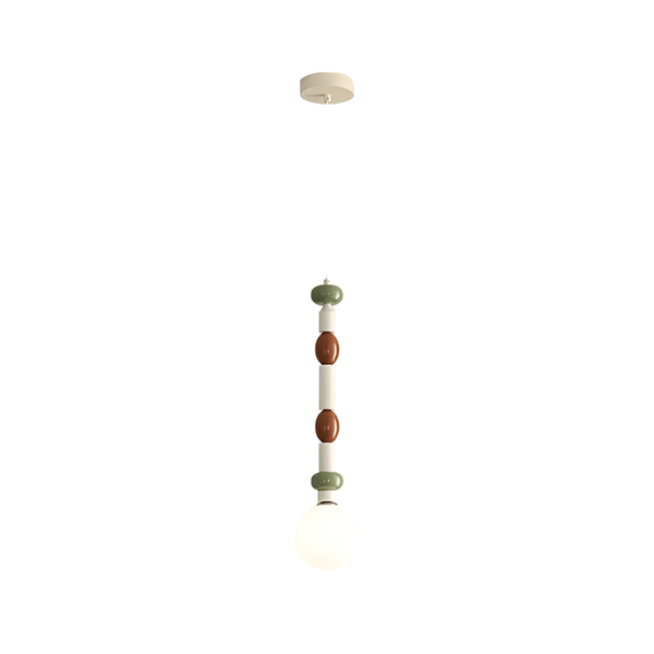 Luminária Pendente Moderna Minimalista Metal Vidro Lolli - ORNE™ — decor studio