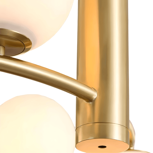Luminária Pendente Moderna Minimalista Metal Vidro Lunar - ORNE™ — decor studio