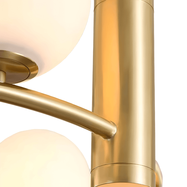 Luminária Pendente Moderna Minimalista Metal Vidro Lunar - ORNE™ — decor studio