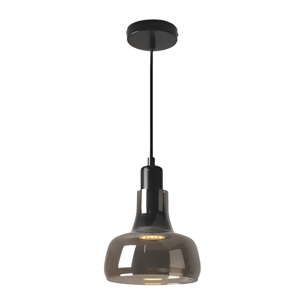 Luminária Pendente Moderna Minimalista Metal Vidro Nilo - ORNE™ — decor studio