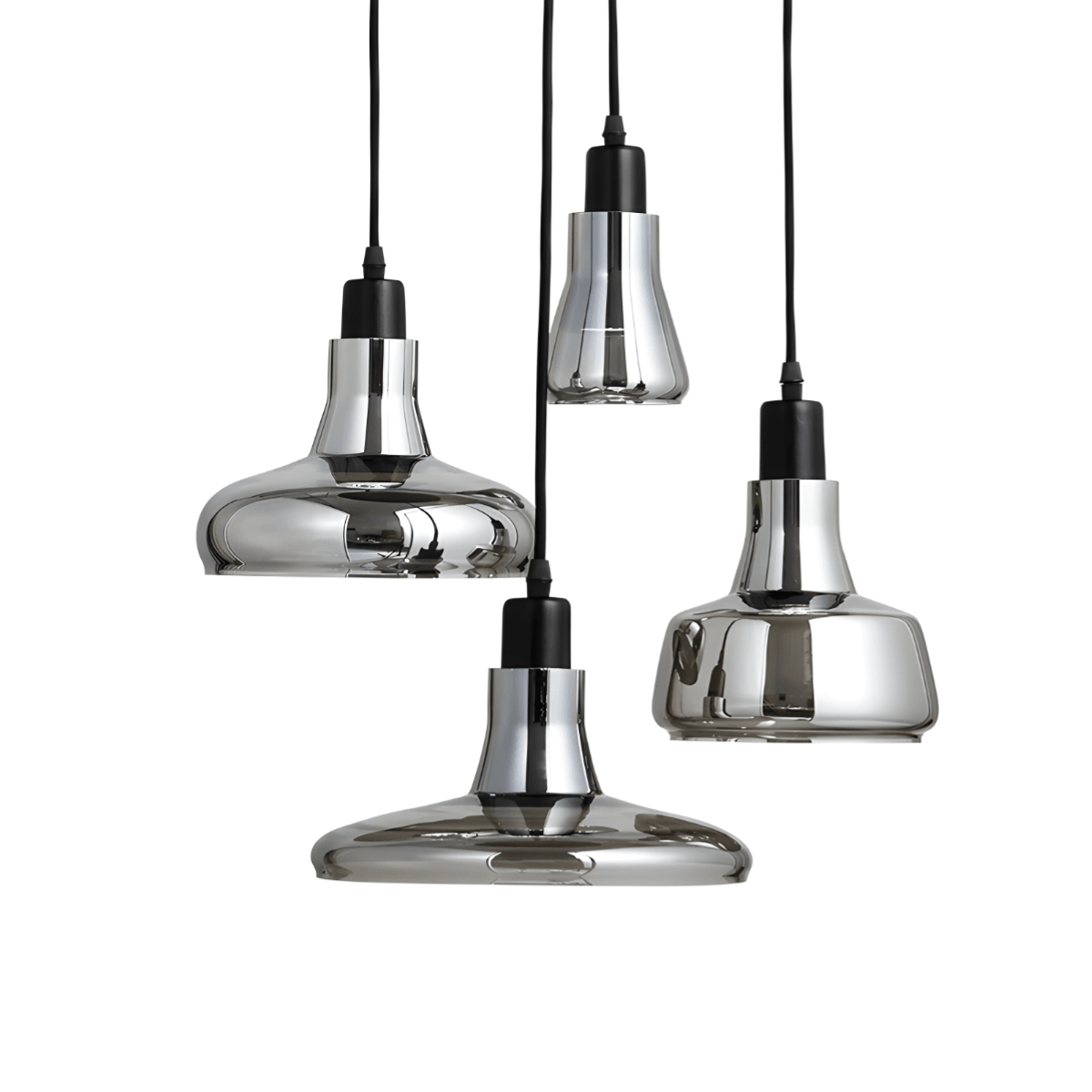 Luminária Pendente Moderna Minimalista Metal Vidro Nilo - ORNE™ — decor studio
