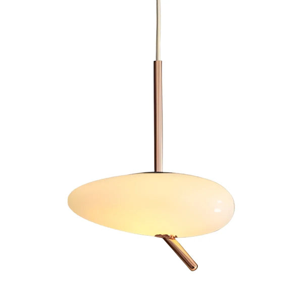 Luminária Pendente Moderna Minimalista Metal Vidro Orgânico Leeds - ORNE™ — decor studio