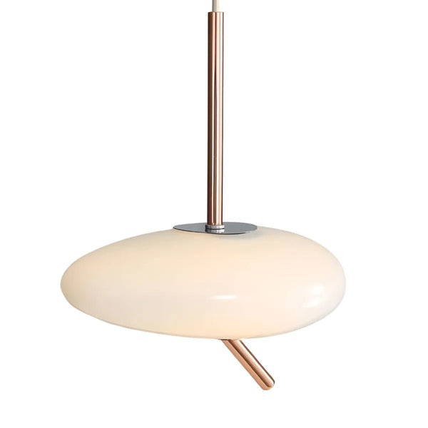 Luminária Pendente Moderna Minimalista Metal Vidro Orgânico Leeds - ORNE™ — decor studio