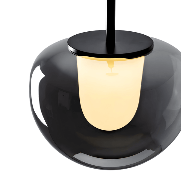 Luminária Pendente Moderna Minimalista Metal Vidro Oris - ORNE™ — decor studio