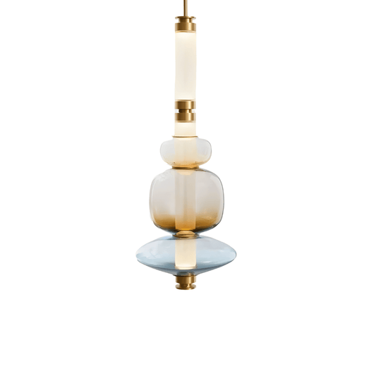 Luminária Pendente Moderna Minimalista Metal Vidro Satalle - ORNE™ — decor studio