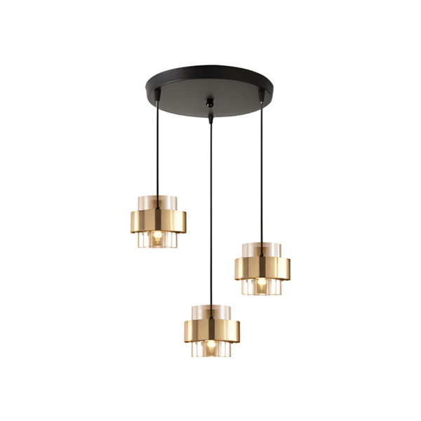 Luminária Pendente Moderna Minimalista Metal Vidro Talicce - ORNE™ — decor studio