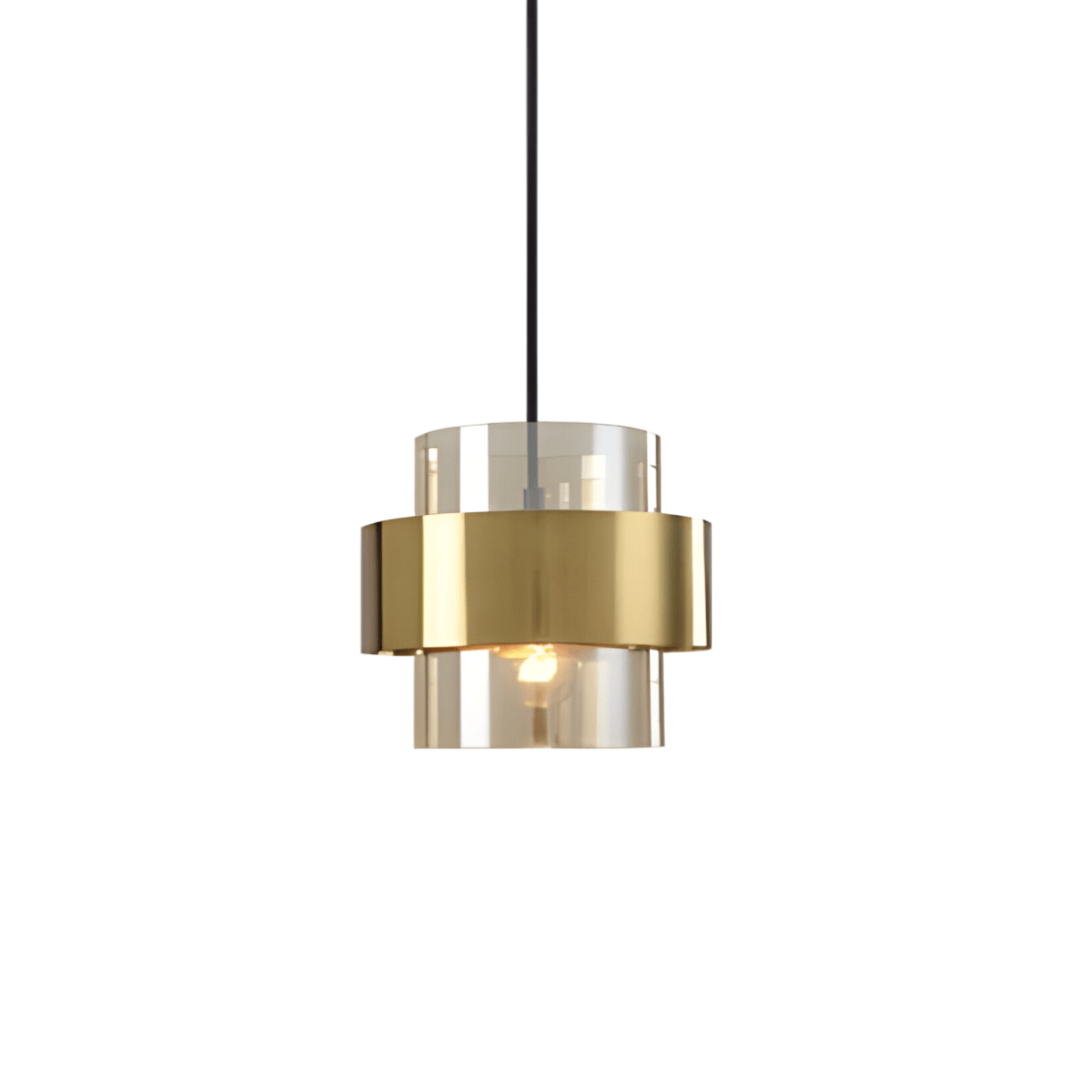 Luminária Pendente Moderna Minimalista Metal Vidro Talicce - ORNE™ — decor studio