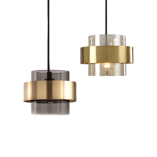 Luminária Pendente Moderna Minimalista Metal Vidro Talicce - ORNE™ — decor studio
