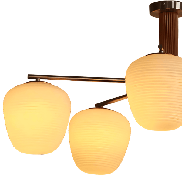 Luminária Pendente Moderna Minimalista Metal Vidro Villux - ORNE™ — decor studio