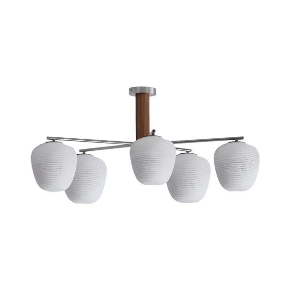 Luminária Pendente Moderna Minimalista Metal Vidro Villux - ORNE™ — decor studio