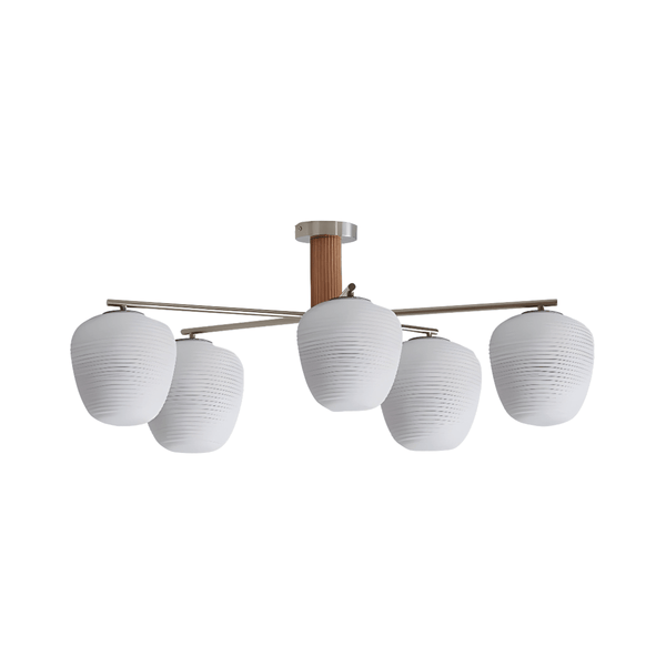 Luminária Pendente Moderna Minimalista Metal Vidro Villux - ORNE™ — decor studio