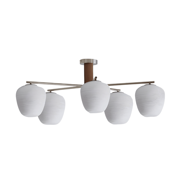 Luminária Pendente Moderna Minimalista Metal Vidro Villux - ORNE™ — decor studio