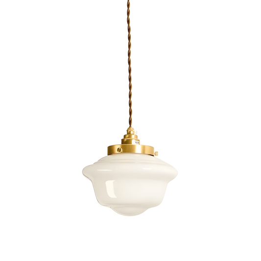 Luminária Pendente Moderna Minimalista Metal Vidro Zeno - ORNE™ — decor studio
