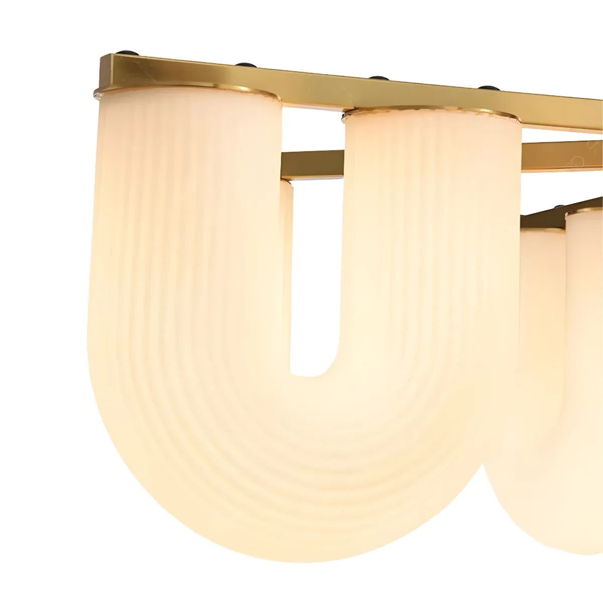 Luminária Pendente Moderna Minimalista Metal Zovvi - Dourado / Ø72cm / Branco Quente (3000K)