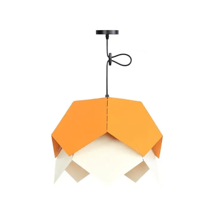 Luminária Pendente Moderna Minimalista Orin - Laranja