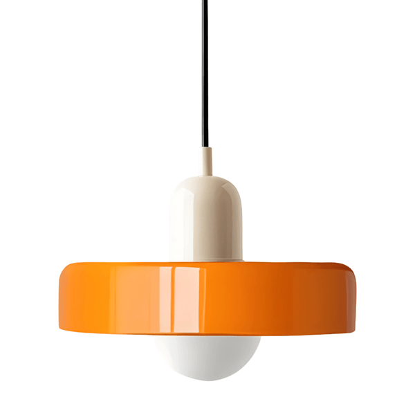 Luminária Pendente Moderna Minimalista Retrô Vidro Color Candy - ORNE™ — decor studio