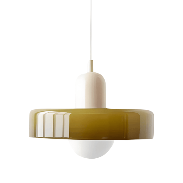 Luminária Pendente Moderna Minimalista Retrô Vidro Color Candy - ORNE™ — decor studio