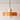 Luminária Pendente Moderna Minimalista Retrô Vidro Color Candy - Bege e Laranja / Ø25cm - ORNE™