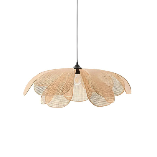 Luminária Pendente Moderna Minimalista Rústica Palha Natural Chaff - ORNE™ — decor studio