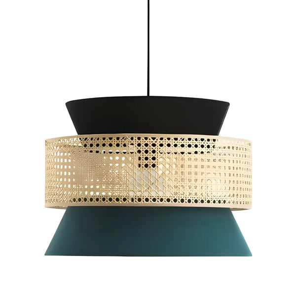 Luminária Pendente Moderna Minimalista Rústico Palha Tecido Urban - ORNE™ — decor studio