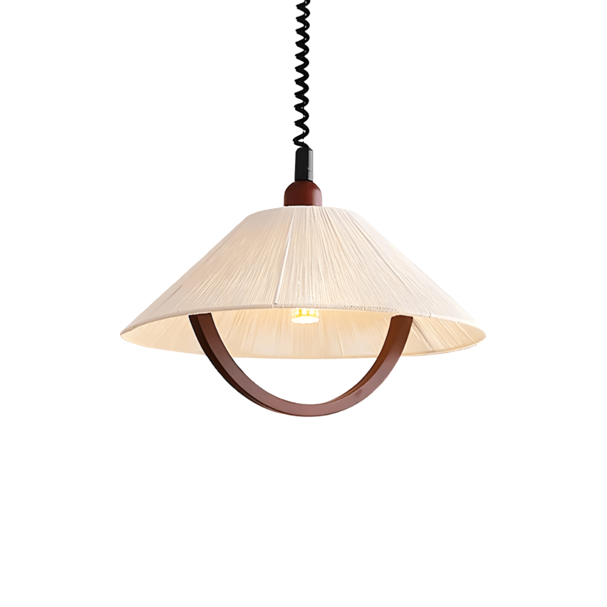 Luminária Pendente Moderna Minimalista Tecido Maore - ORNE™ — decor studio